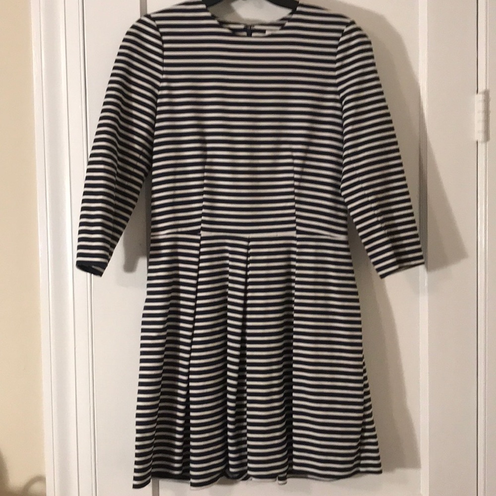 Classy Black & White Striped GAP Dress!